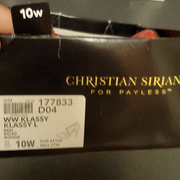 CHRISTIAN SIRIANO HEELS SIZE 10 WIDE - Picture 2 of 13
